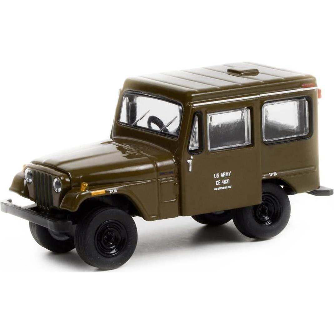Modelo Diecast 1:64 Jeep DJ-5 U.S. Army Greenlight 61010C