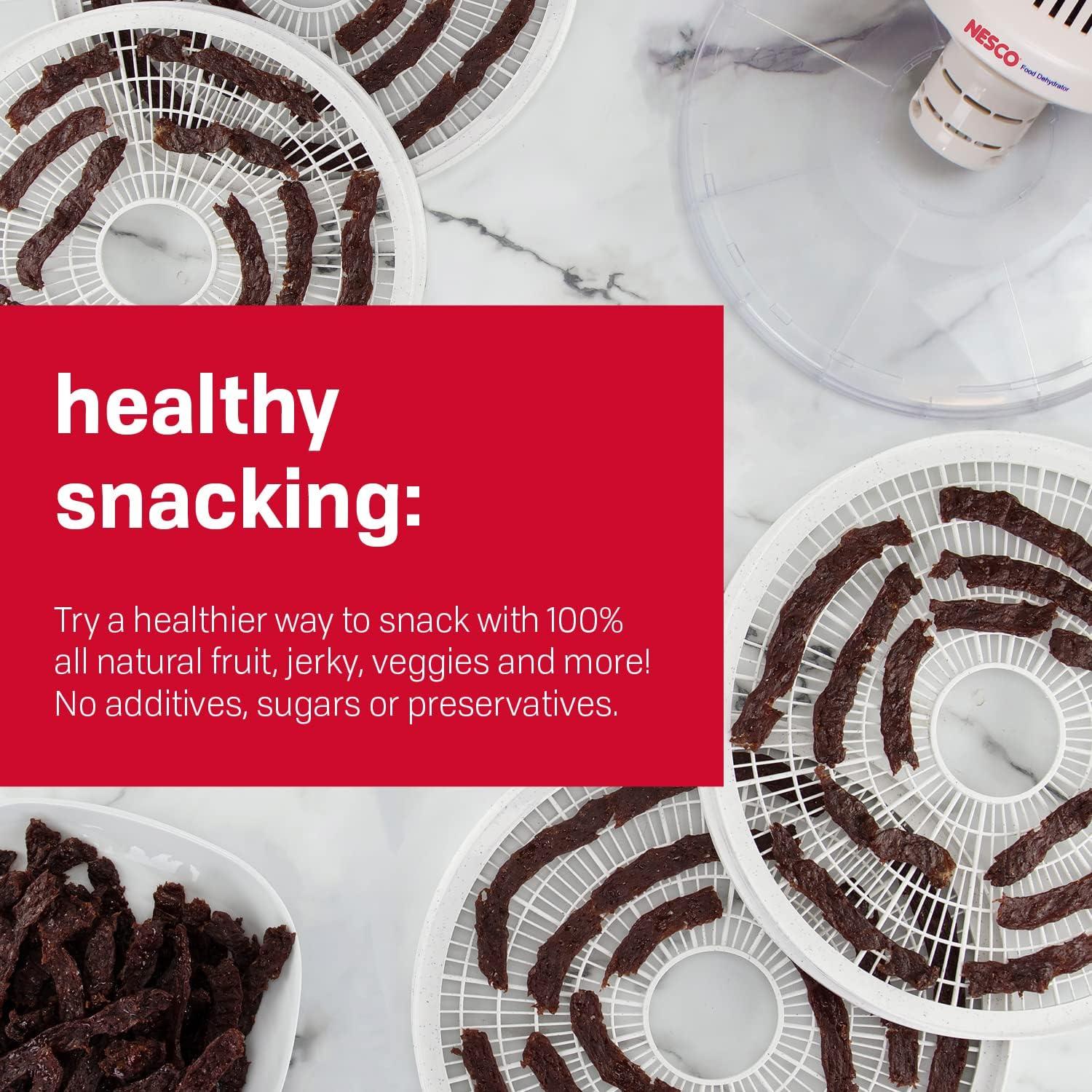 NESCO Food Dehydrator, 4 Trays, Speckled White