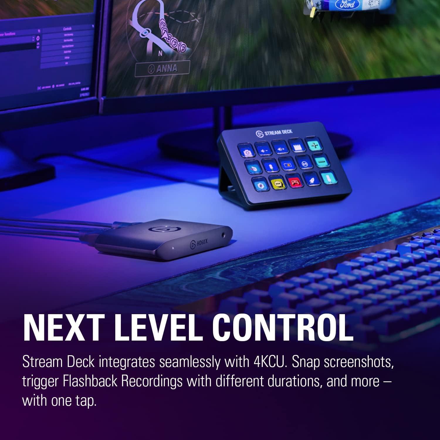 Elgato HD60 X - Capturadora 4K30 HDR10 y 1080p60 para PS5/Xbox