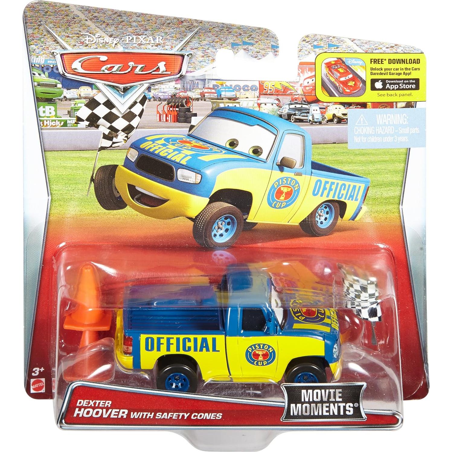 Vehículo de Juguete Disney Pixar Cars Dexter Hoover 1:55