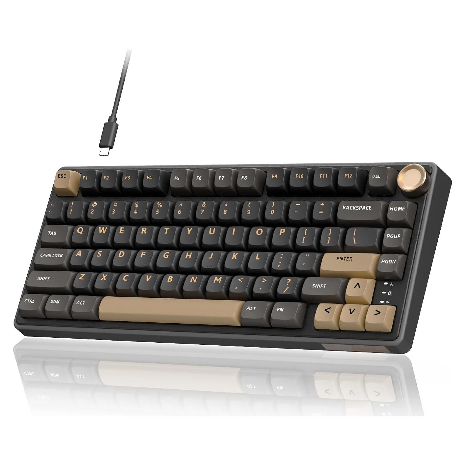 Teclado Mecánico Gaming RK Royal Kludge R75 Negro 75%
