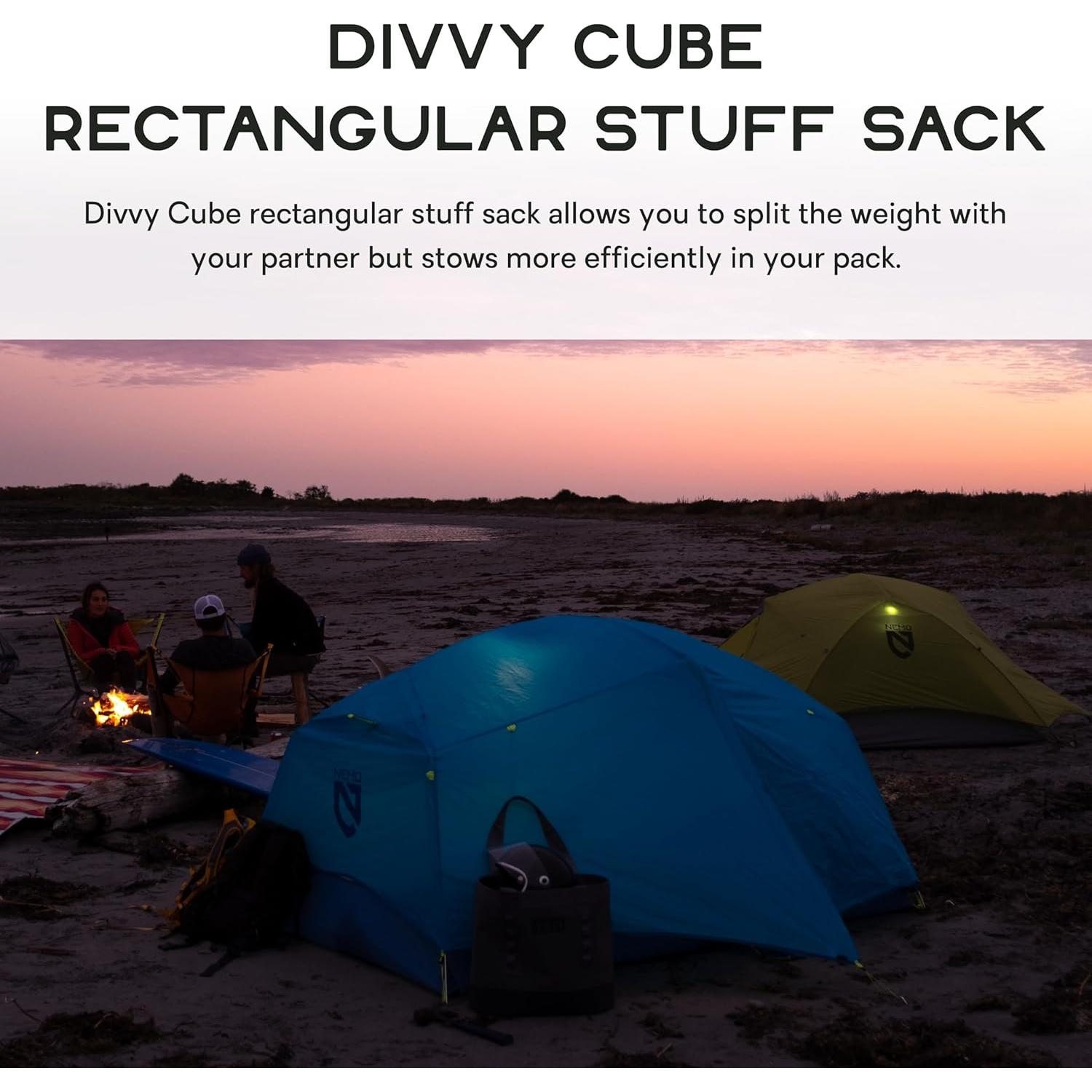 Tienda de Camping NEMO Aurora 3 Personas Mango/Niebla