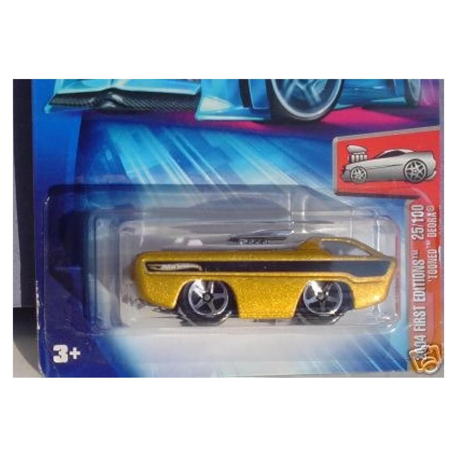 Coche de Fundición Hot Wheels 2004 Deora 1:64 Escala Oro