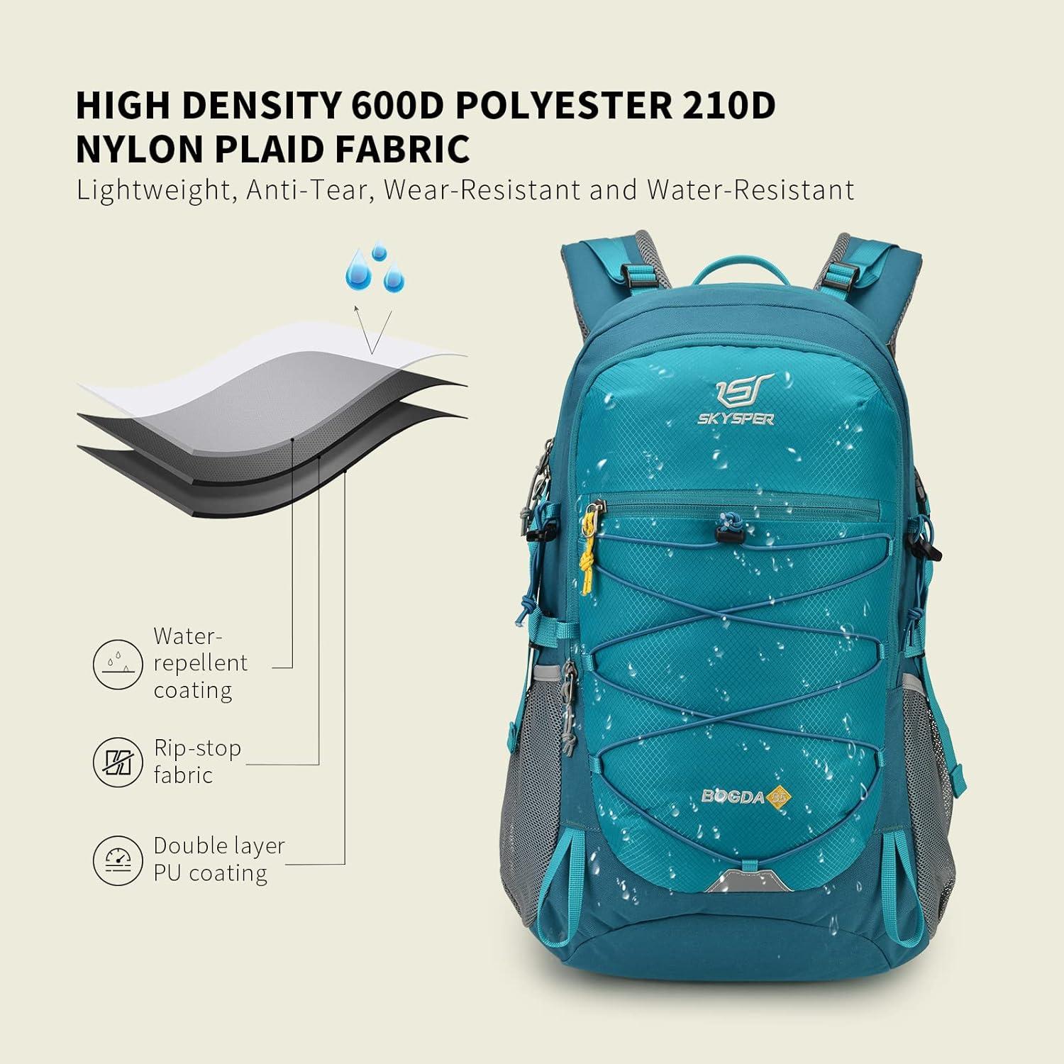Mochila de Senderismo SKYSPER 35L Impermeable Unisex