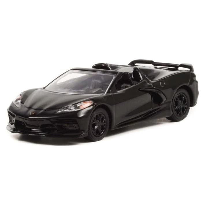 Coche Diecast Chevrolet Corvette C8 Stingray 2021 Negro 1/64