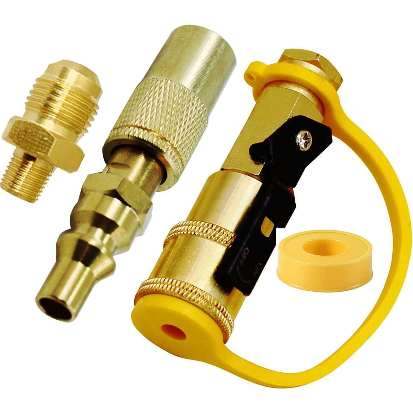 Adaptador de Propano MENSI 1/4" Conexión Rápida para Estufas