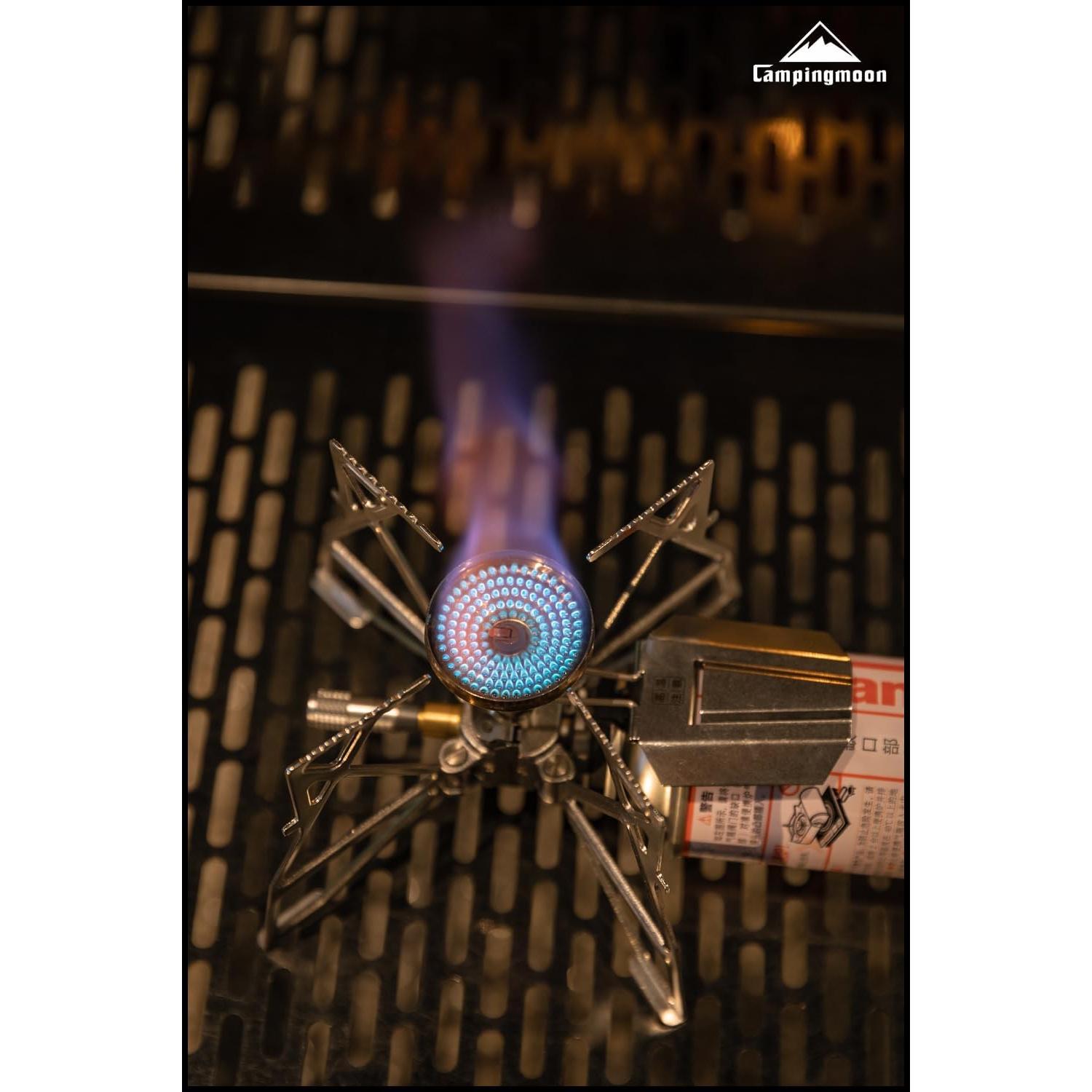 Estufa de Camping Butano CAMPINGMOON XD-3 Plegable 0.18kg