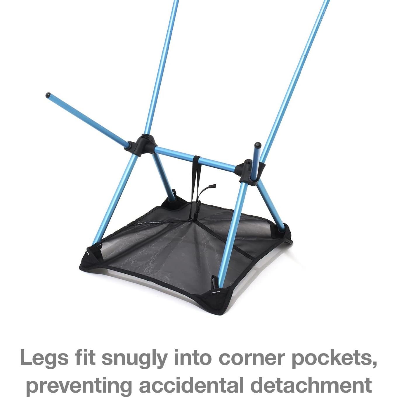 Hoja Protectora Helinox para Sillas de Camping - Negro