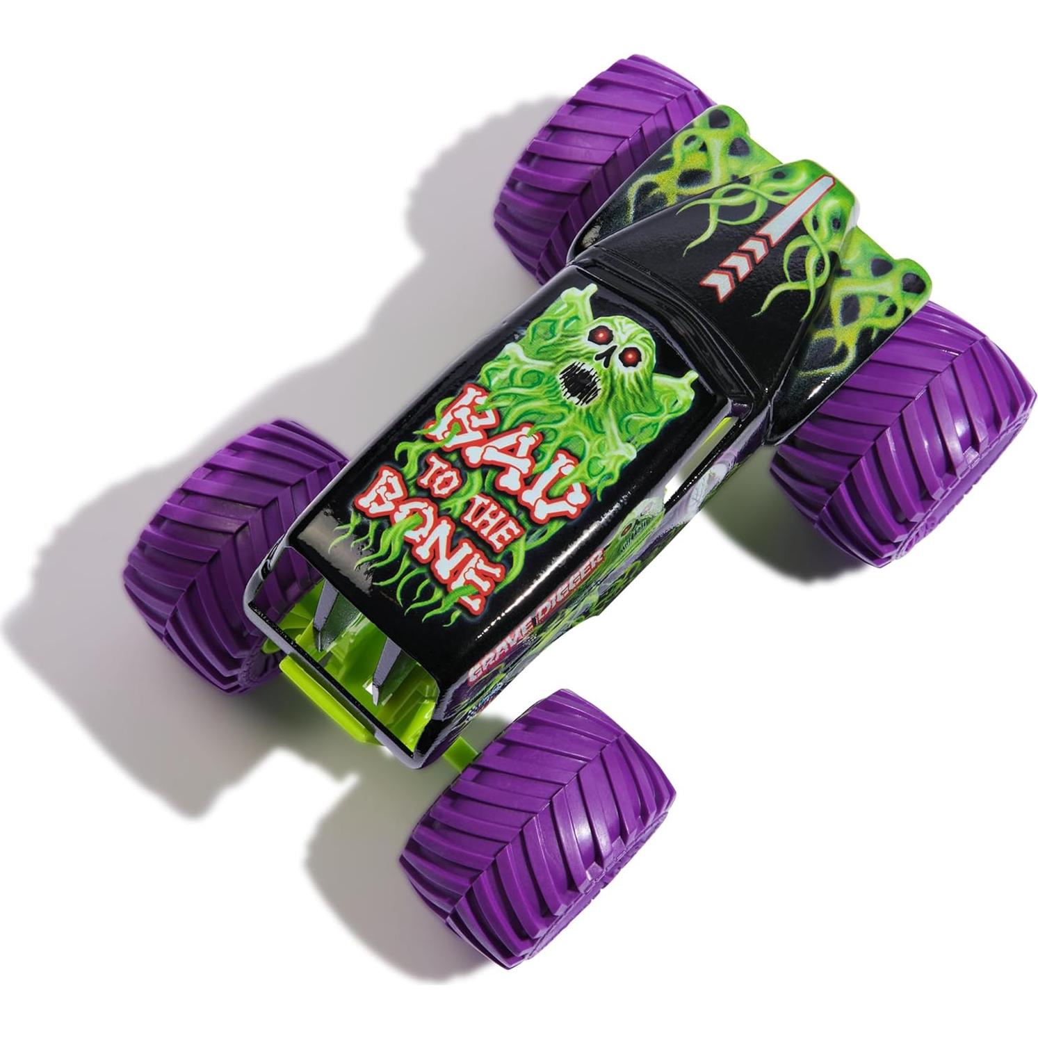 Camión Monstruo Grave Digger Spin Master 1:24 Die-Cast