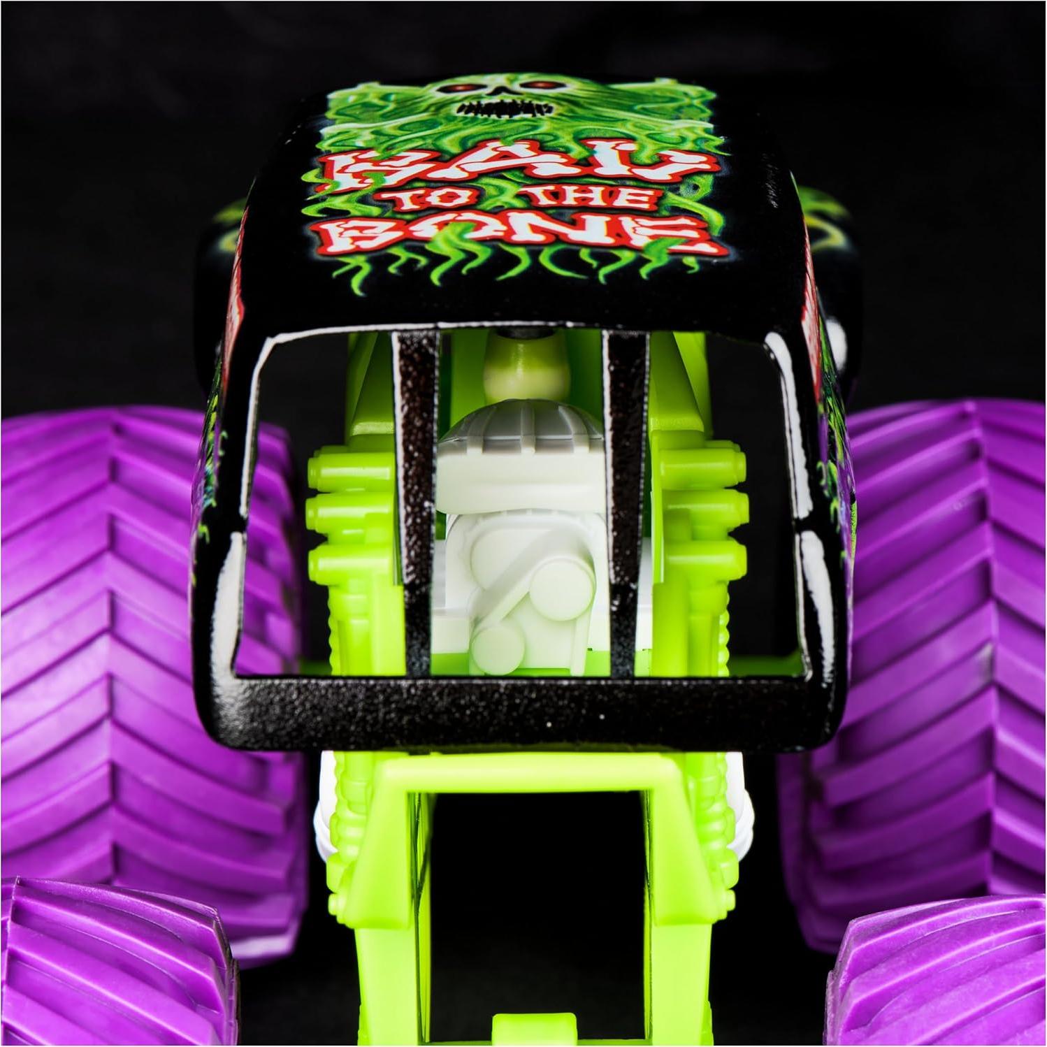 Camión Monstruo Grave Digger Spin Master 1:24 Die-Cast