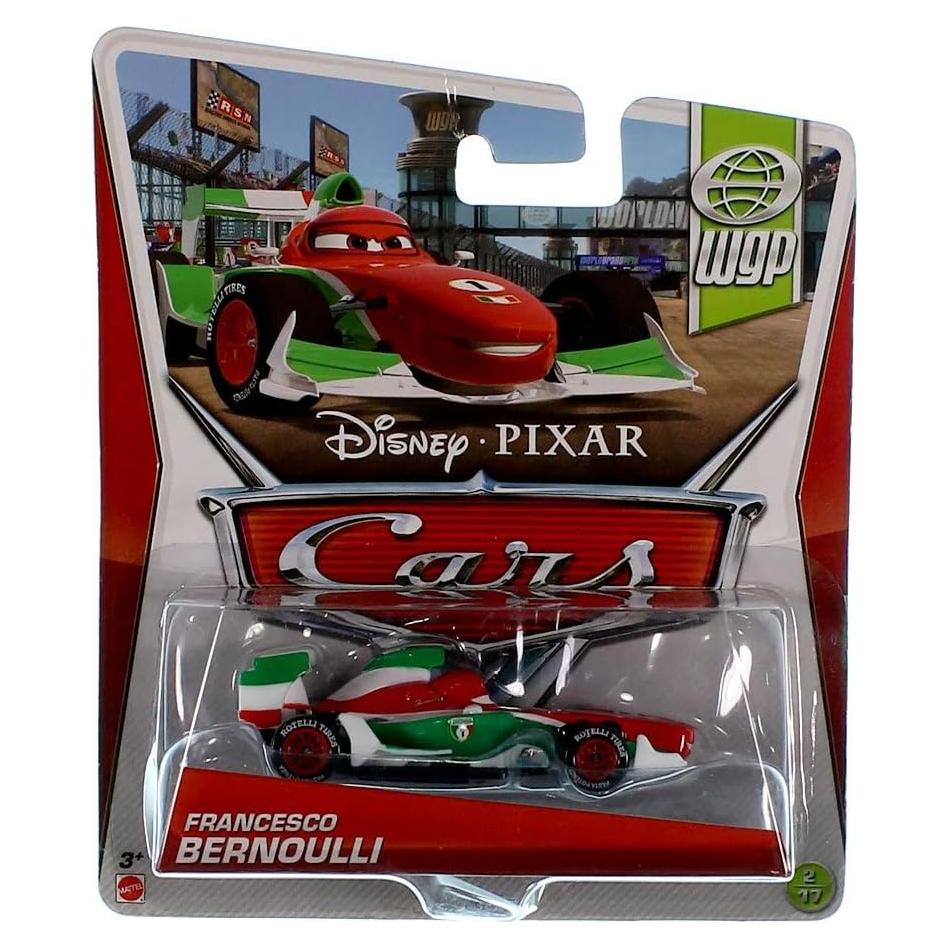 Cars 2 WGP Francesco Bernoulli 1:55 Scale Die Cast Vehicle