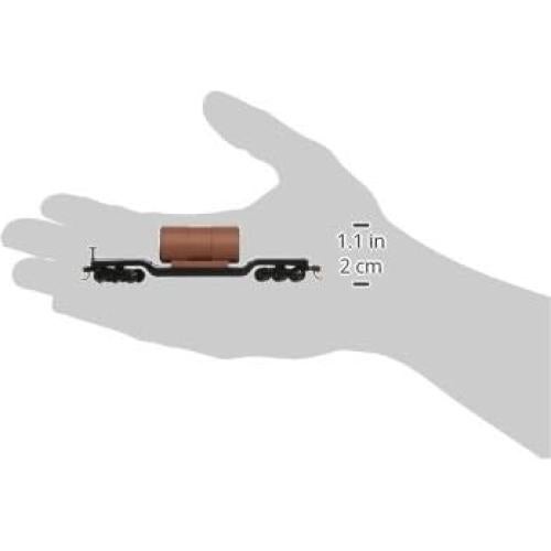 Carro Plano con Depresión Central Bachmann 15.24m Escala N