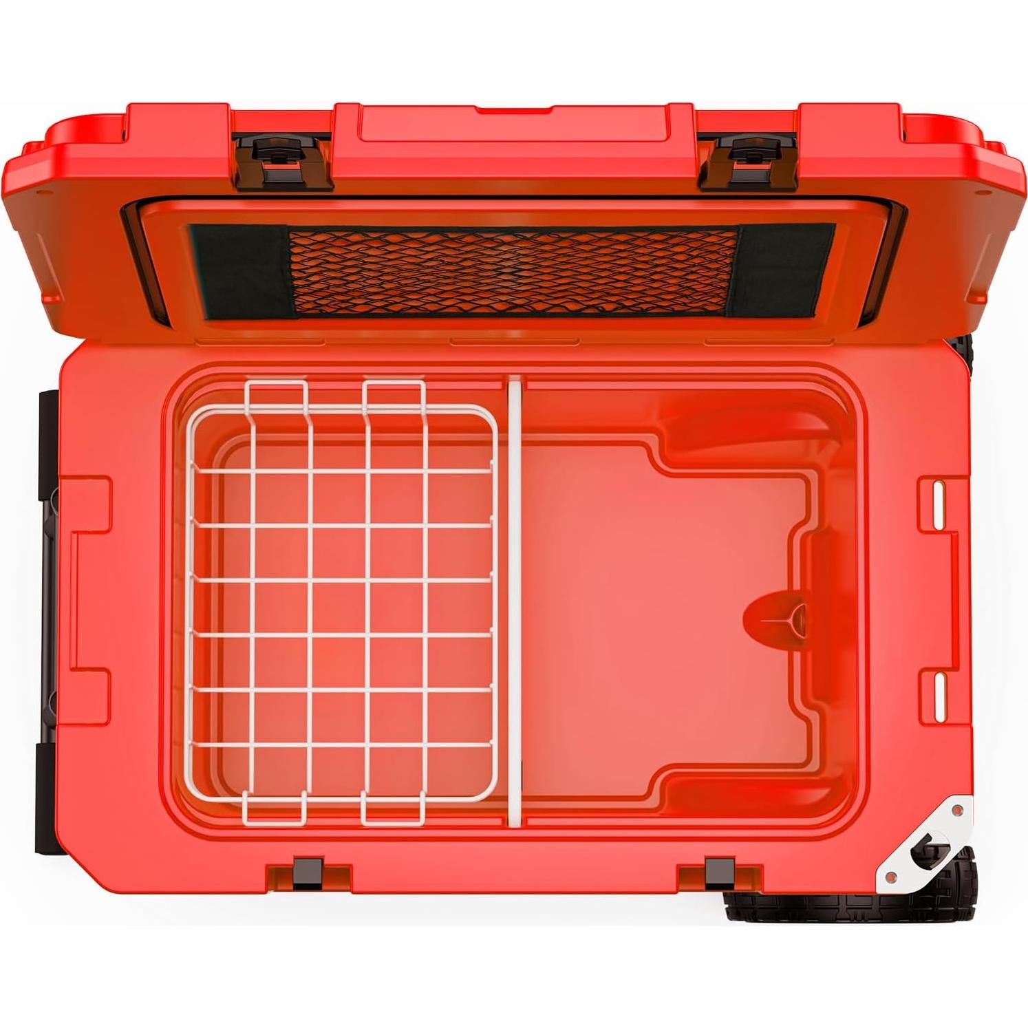 Nevera Portátil DEAPRULL 55QT con Ruedas y Aislamiento 52L