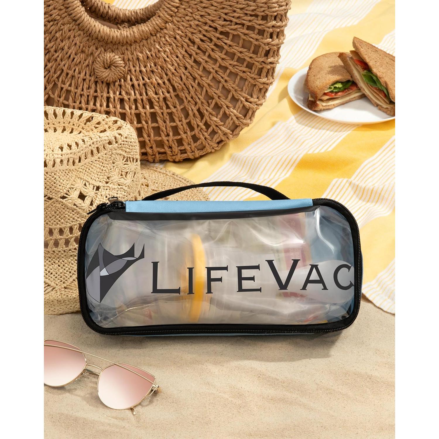 Kit de Viaje LifeVac Azul 2 Paquete - Dispositivo de Rescate