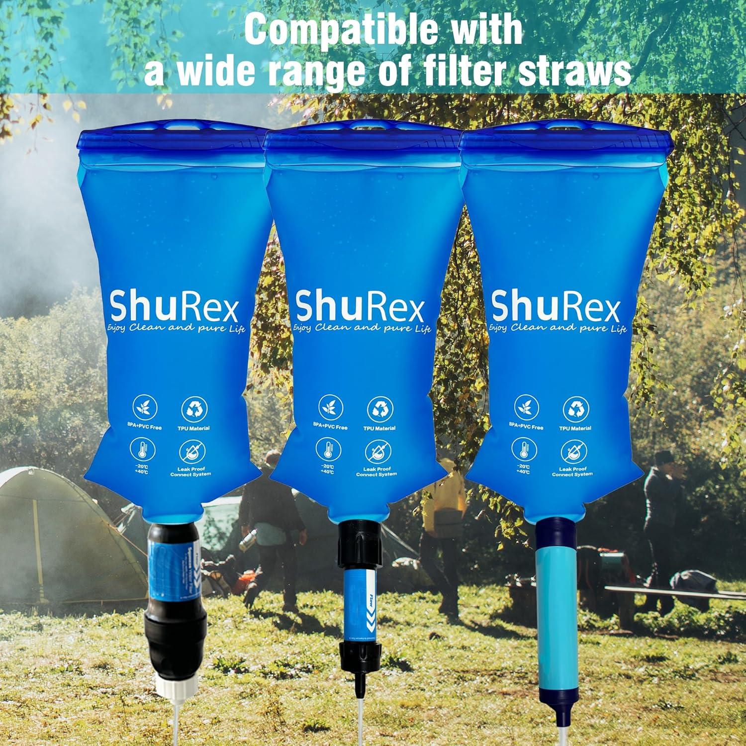 Bolsa de Agua Colapsable 2L Kujing Tech para Filtros