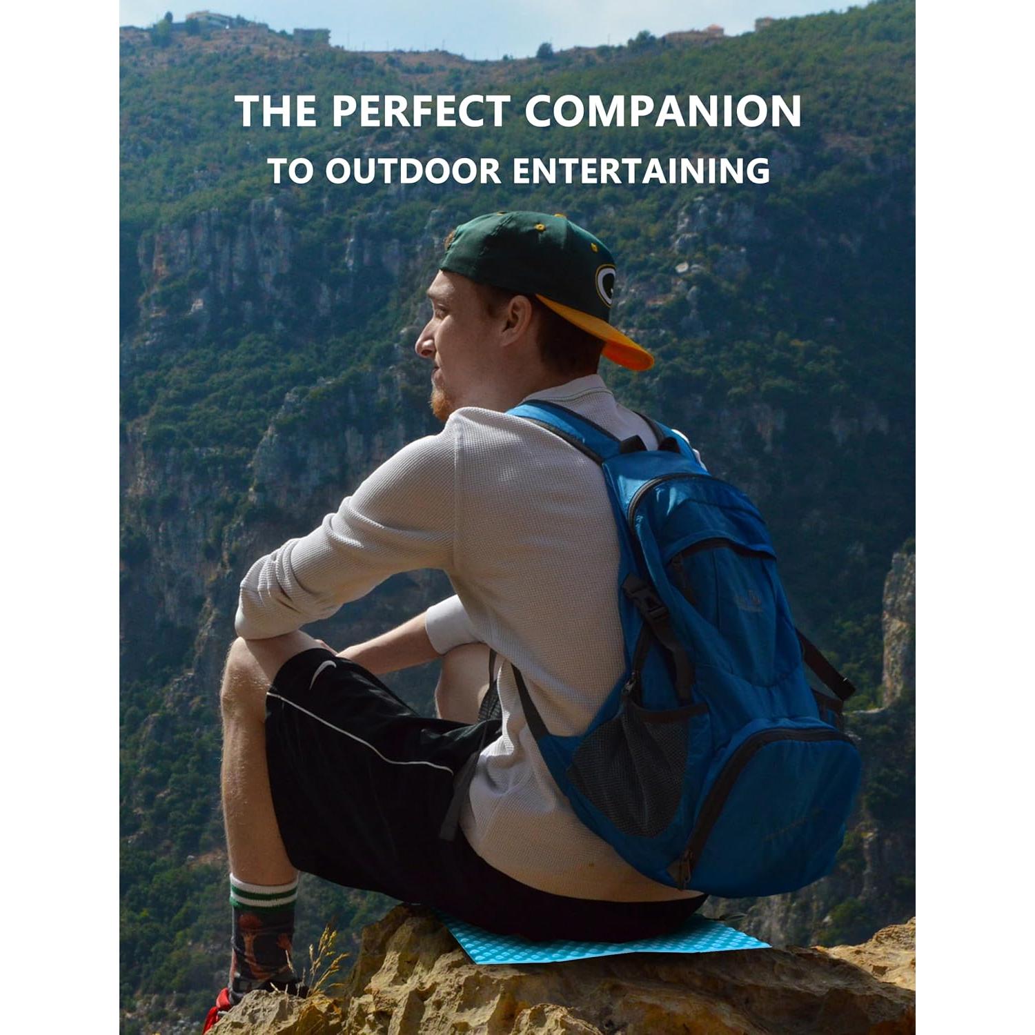 Cojín de Espuma HAFITH SP001 para Camping y Senderismo 2Pack