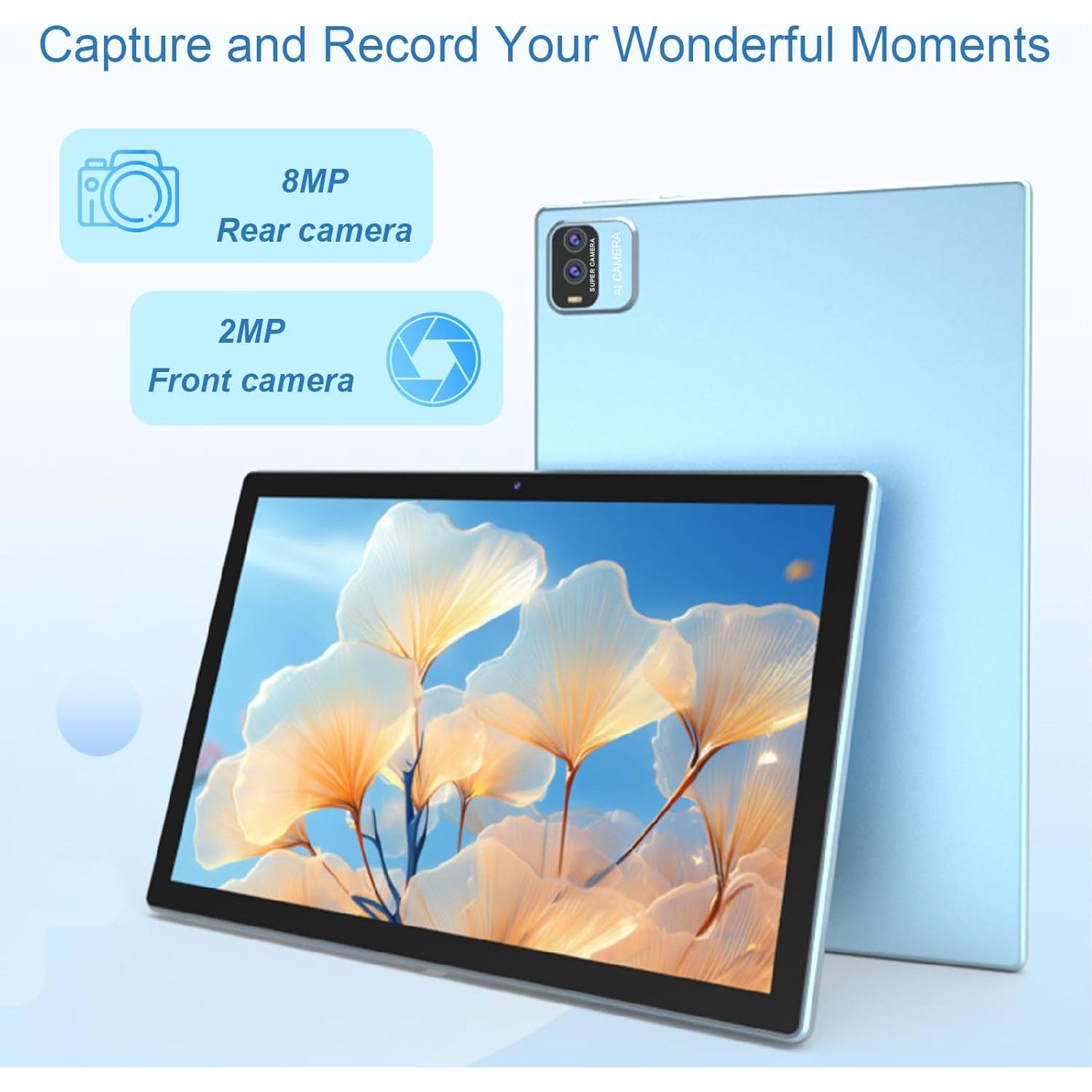 Tableta IWEGGO 10.1" Android 14 8GB RAM 64GB ROM 1TB