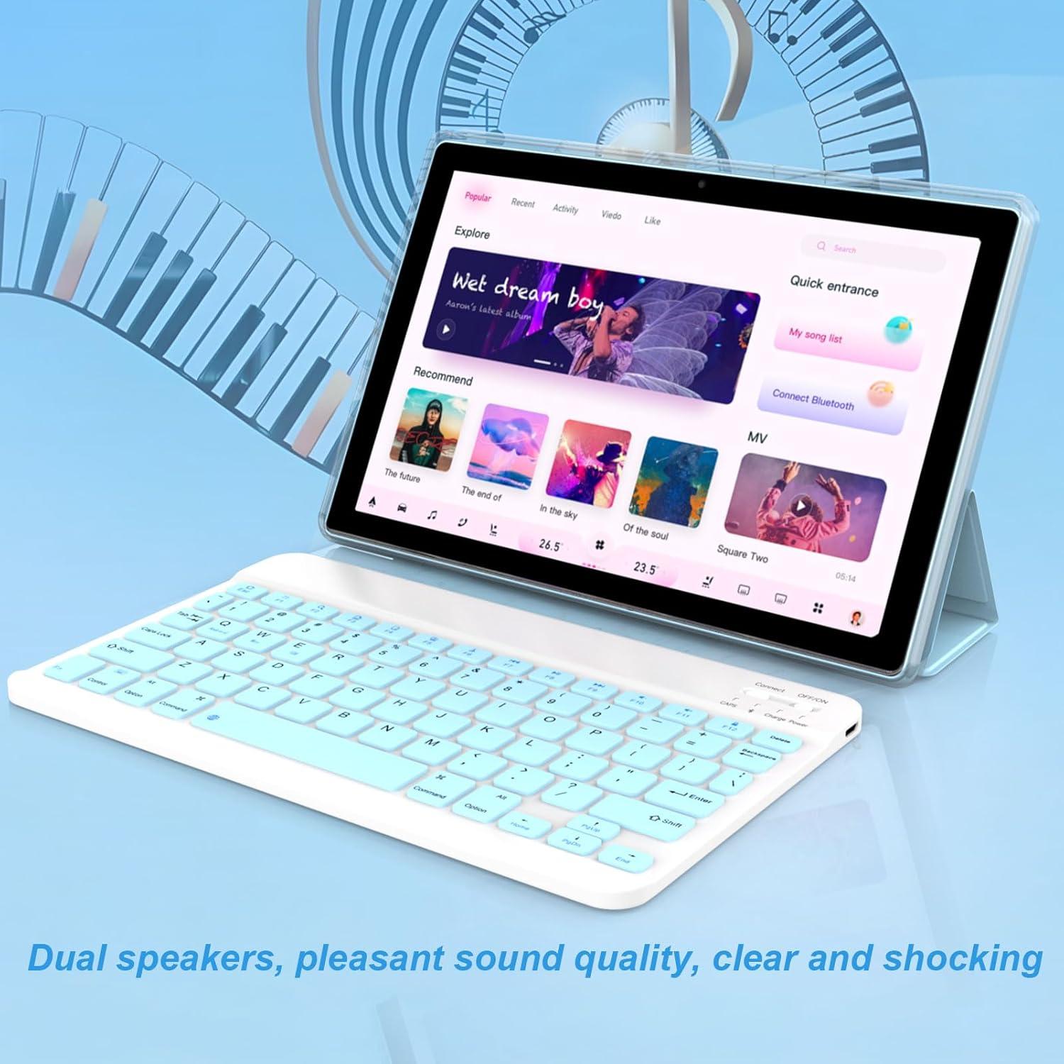 Tableta IWEGGO 10.1" Android 14 8GB RAM 64GB ROM 1TB