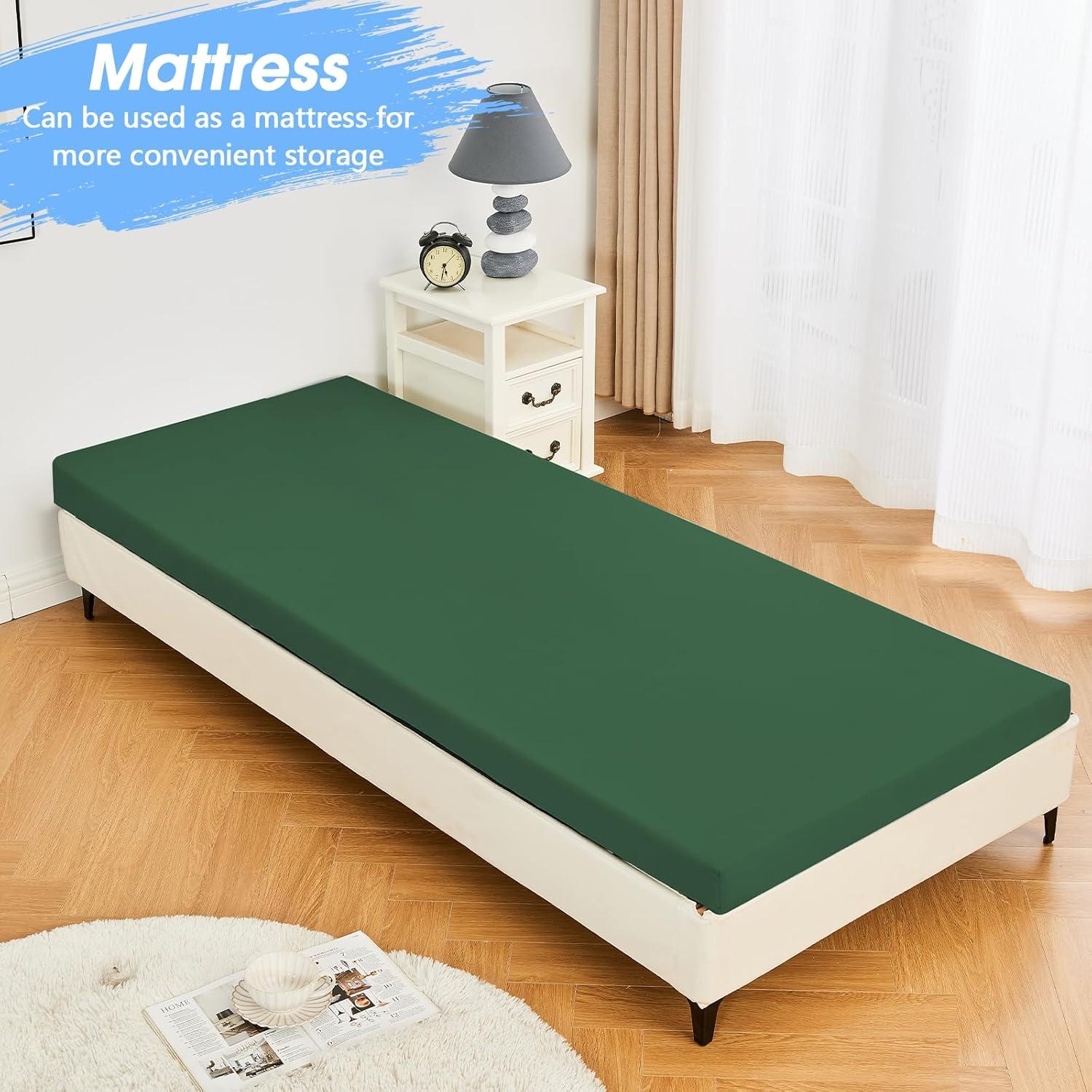 Colchón de Camping CYMULA Twin XL 203x97 cm Espuma Viscoelástica