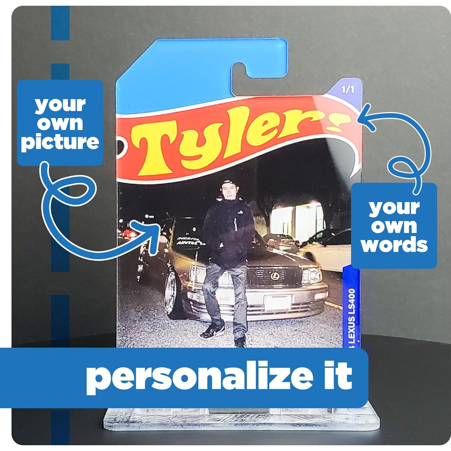 Soporte Acrílico Personalizado para Autos Die-Cast 1:64