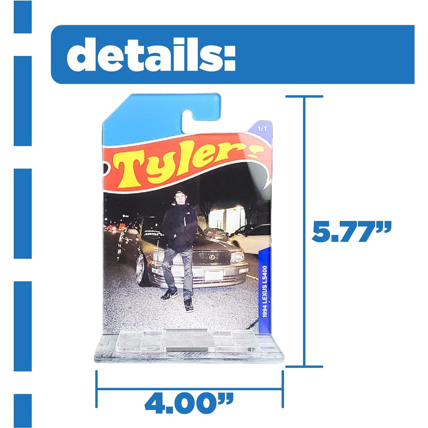 Soporte Acrílico Personalizado para Autos Die-Cast 1:64