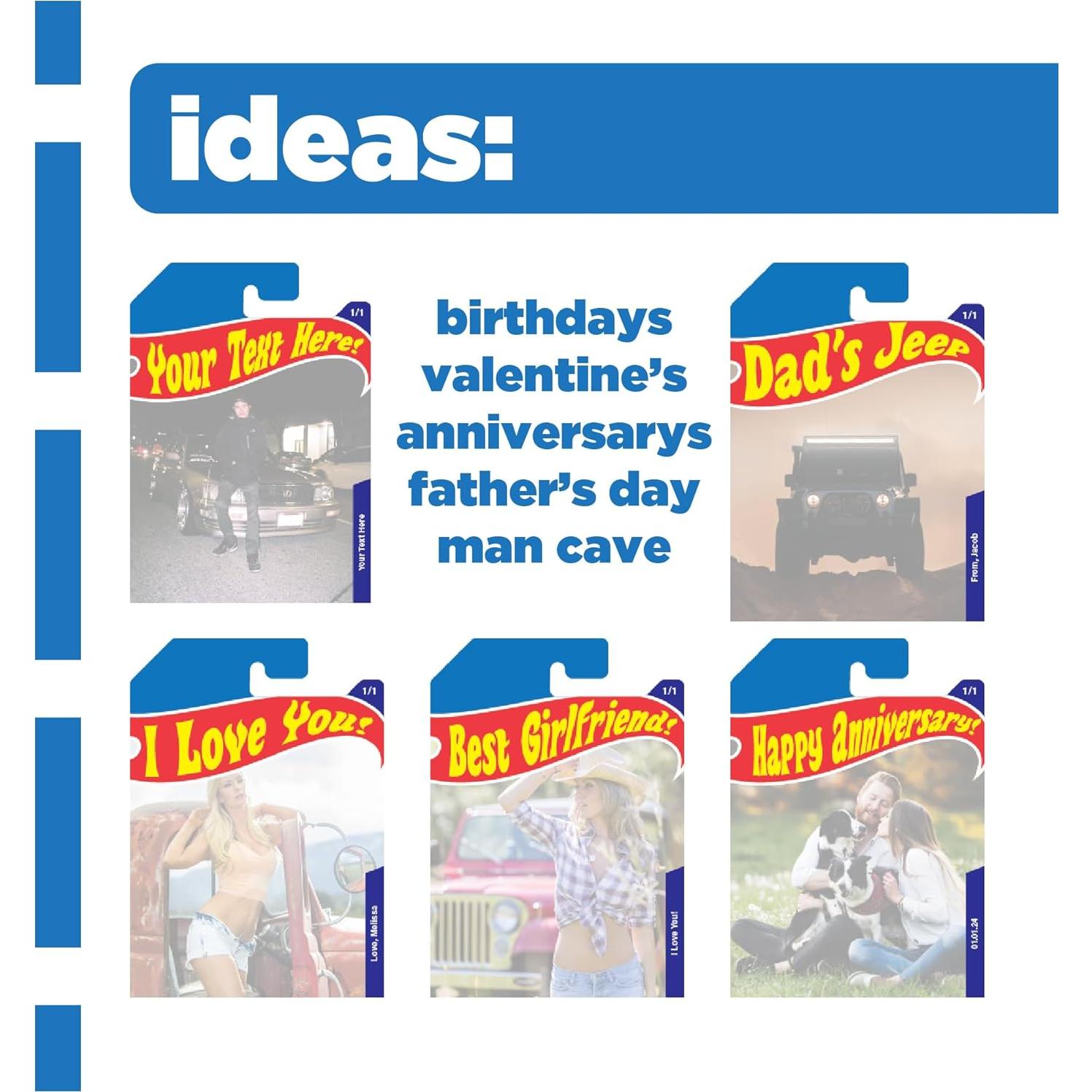 Soporte Acrílico Personalizado para Autos Die-Cast 1:64