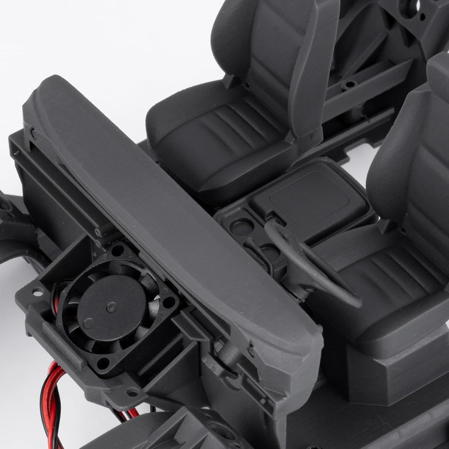 Decoración Interior RCLIONS para Carro RC TRX4M F150 1/18