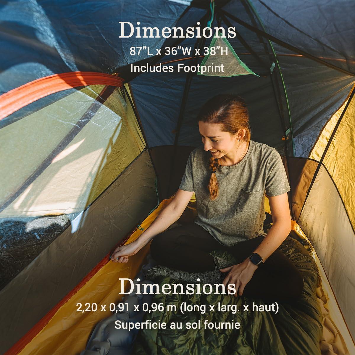 Tienda de Campaña Coleman PEAK1 para 1 Persona, Impermeable