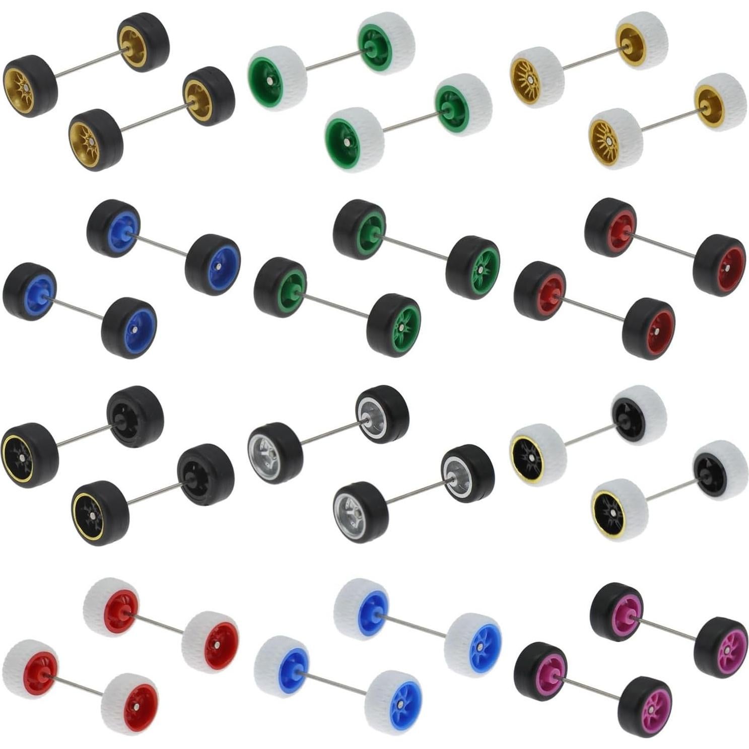 Ruedas y Neumáticos 1:64 BrickBounty - Paquete de 10 Juegos