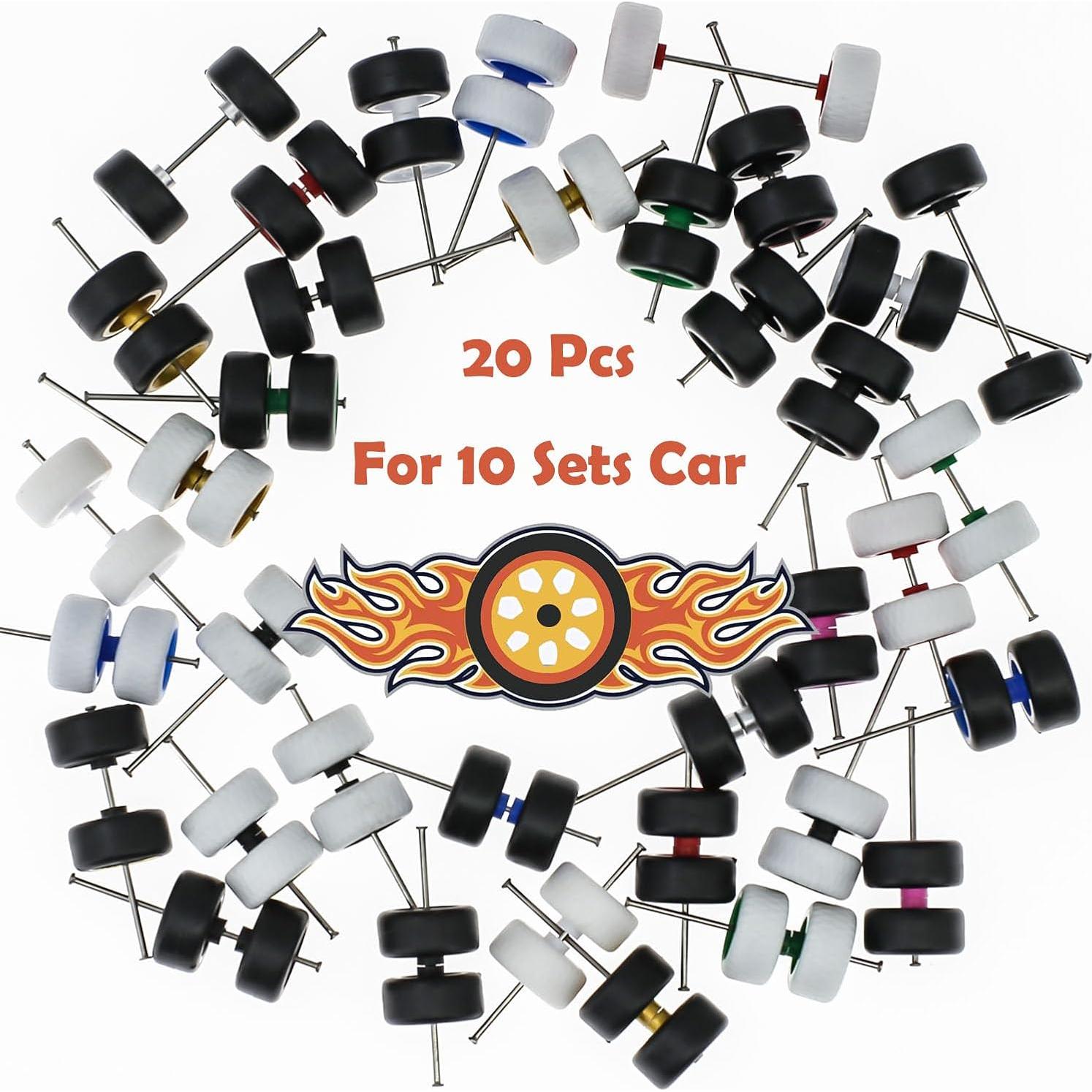 Ruedas y Neumáticos 1:64 BrickBounty - Paquete de 10 Juegos