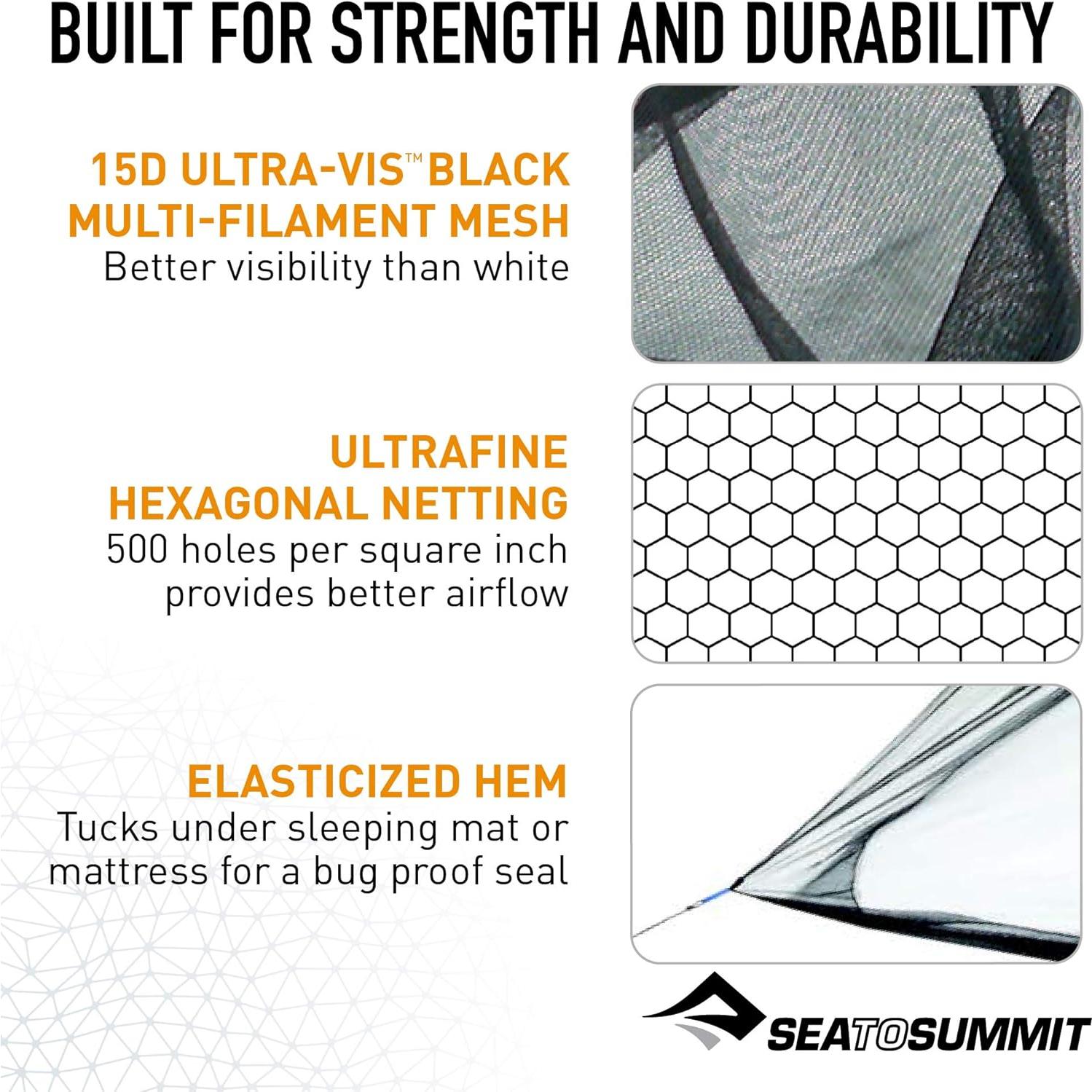 Refugio Ultraligero Doble Sea to Summit 238.76x167.64cm