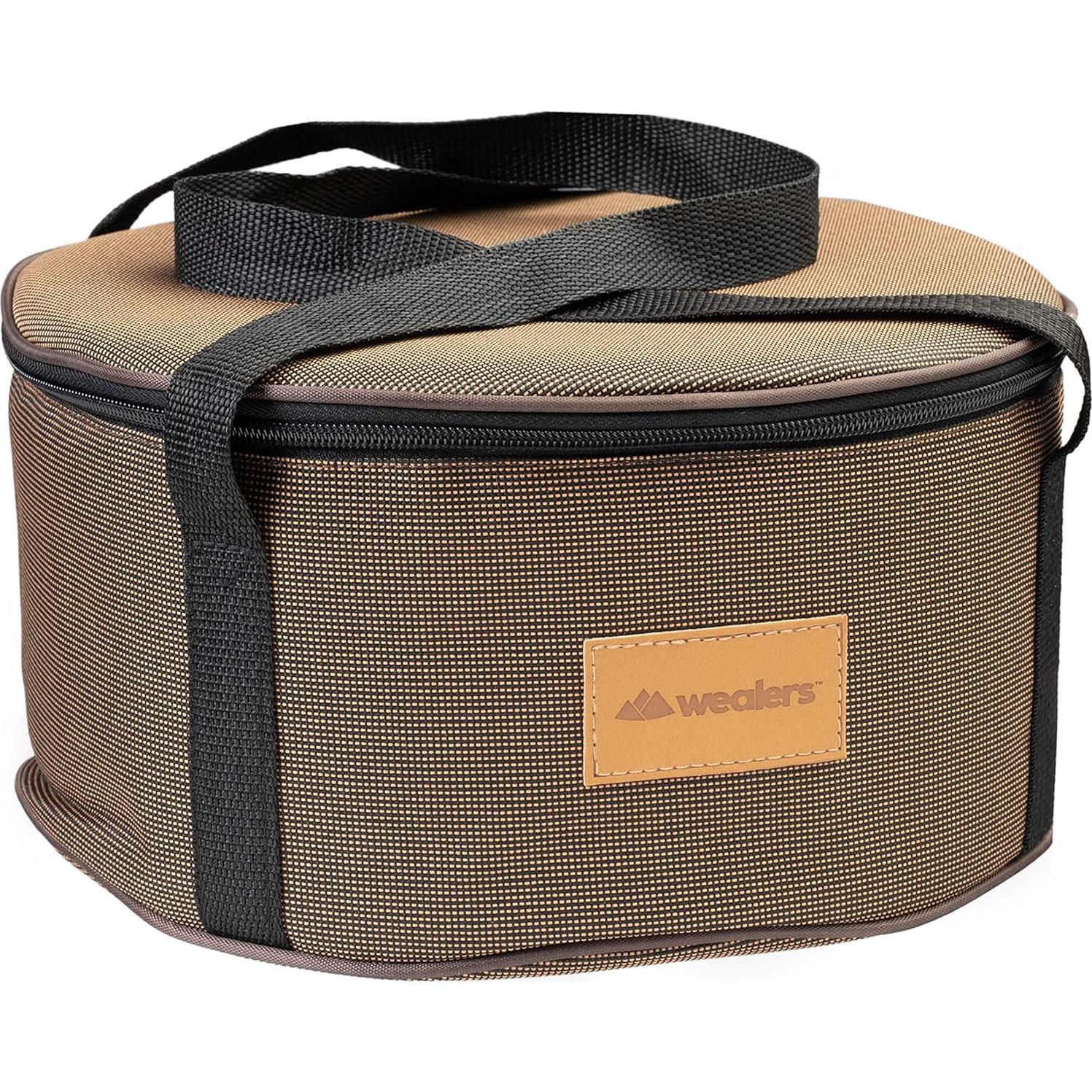 Juego de Utensilios de Cocina Camping Wealers 4 Piezas Acero Inoxidable