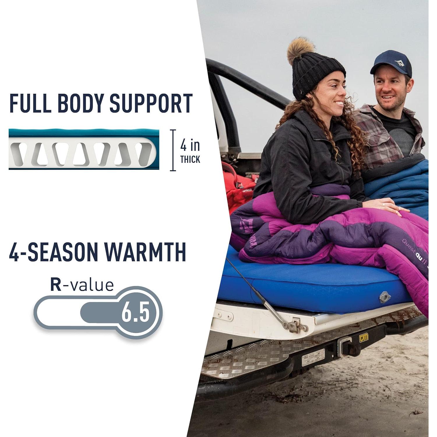 Colchón Autoinflable Comfort Deluxe Sea to Summit Regular 182.88x63.5cm