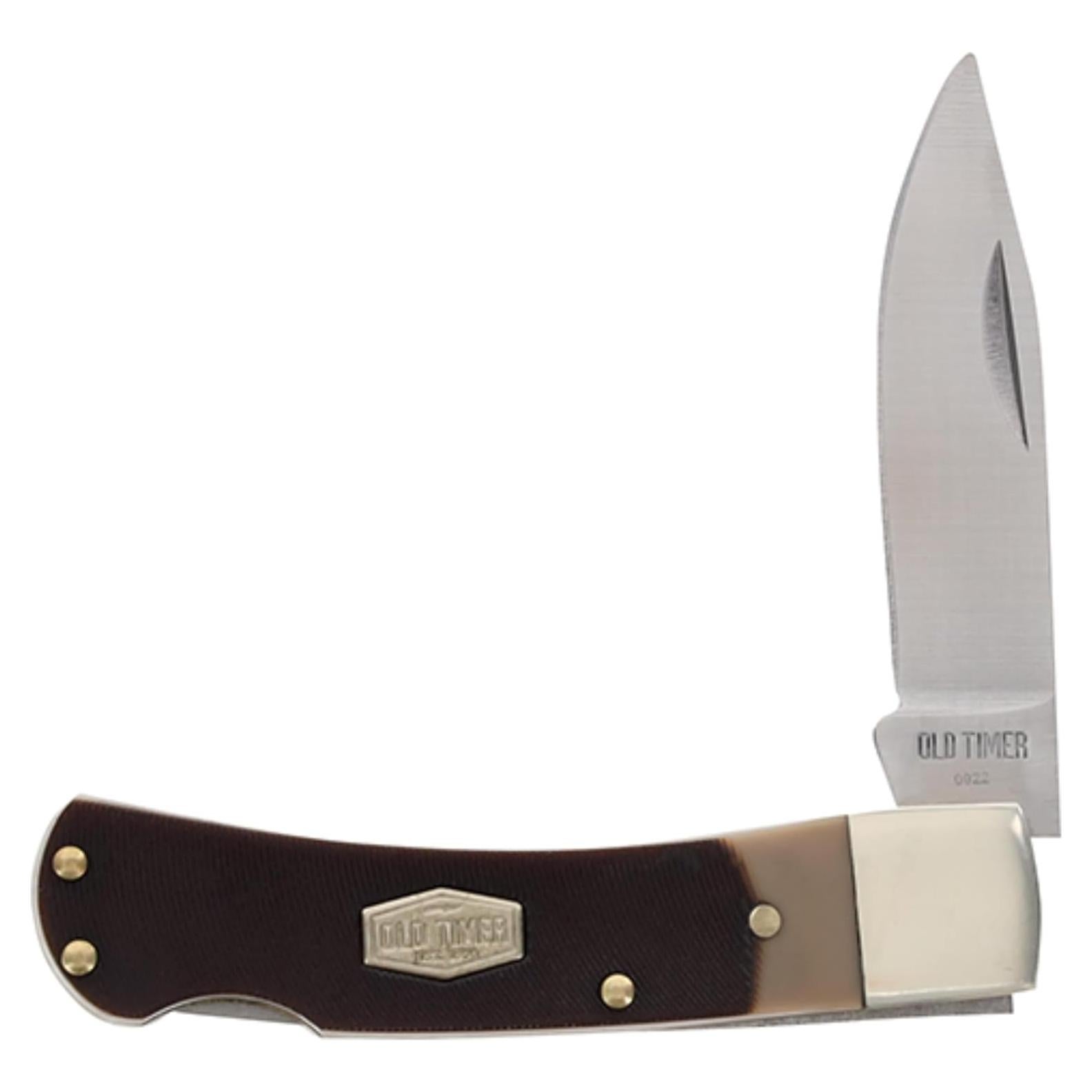 Cuchillo Lockback Viejo Temporizador SCH3OT 5.1cm Acero Inoxidable