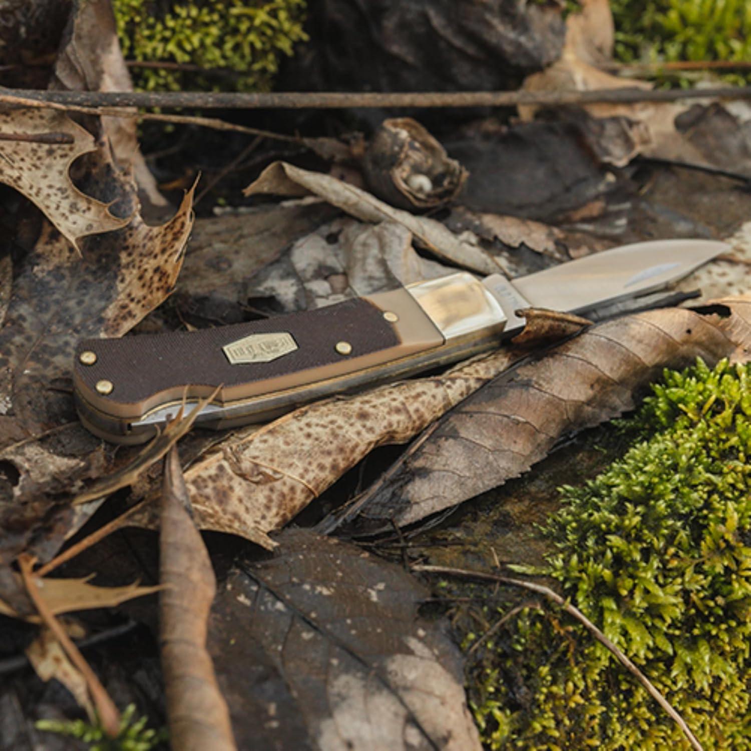 Cuchillo Lockback Viejo Temporizador SCH3OT 5.1cm Acero Inoxidable