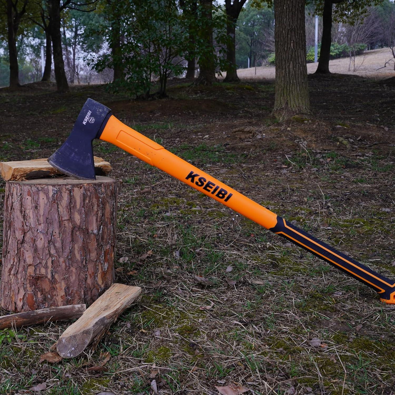 Hacha de Corte KSEIBI 36 Pulgadas Acero Carbono Forjado