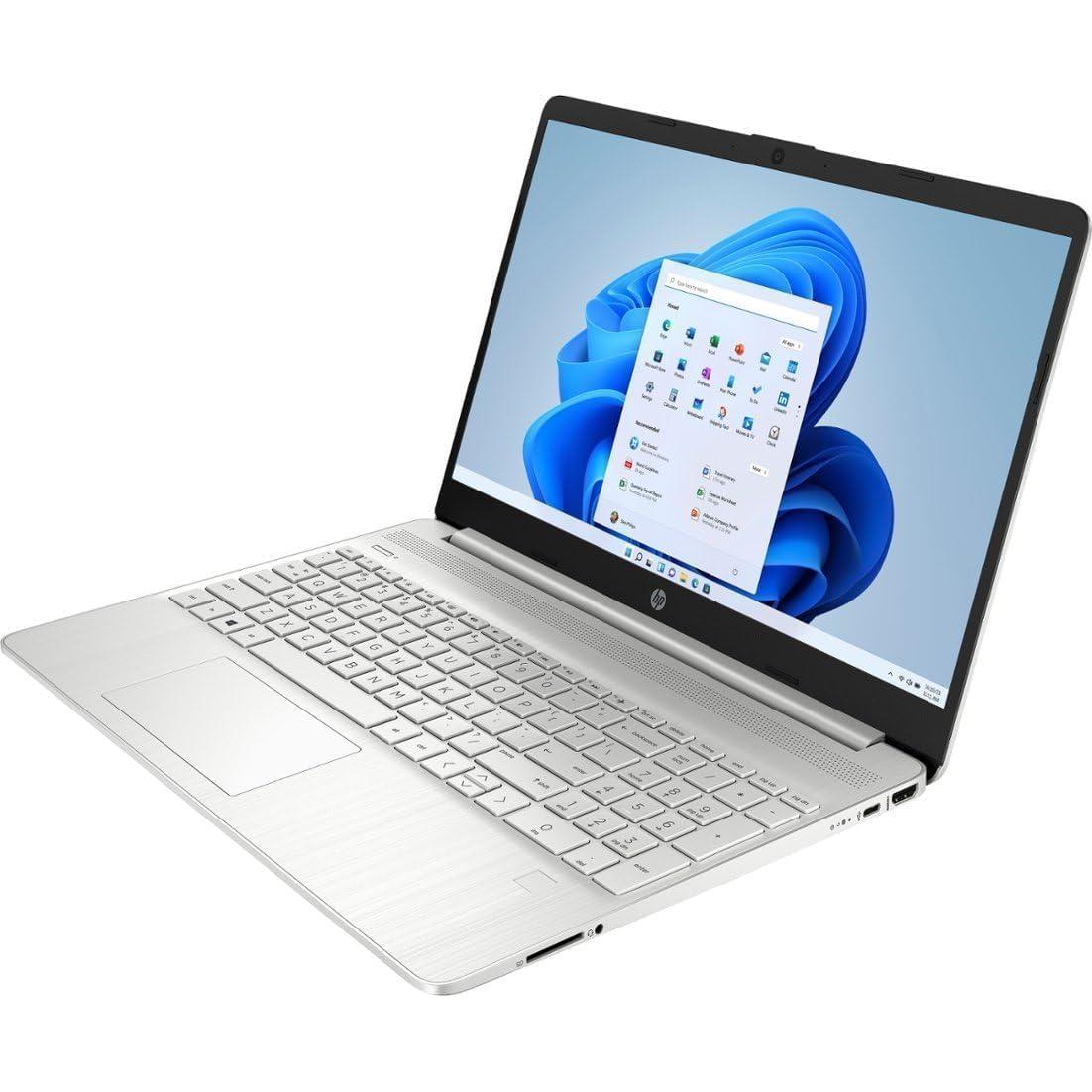 Laptop HP 2023 15.6" Táctil Intel i3 8GB 256GB SSD Plata