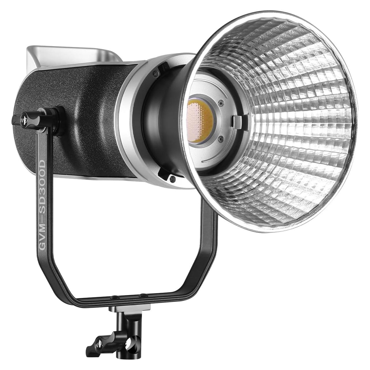 Kit de Luz de Video GVM 300W con Montura Bowens y APP