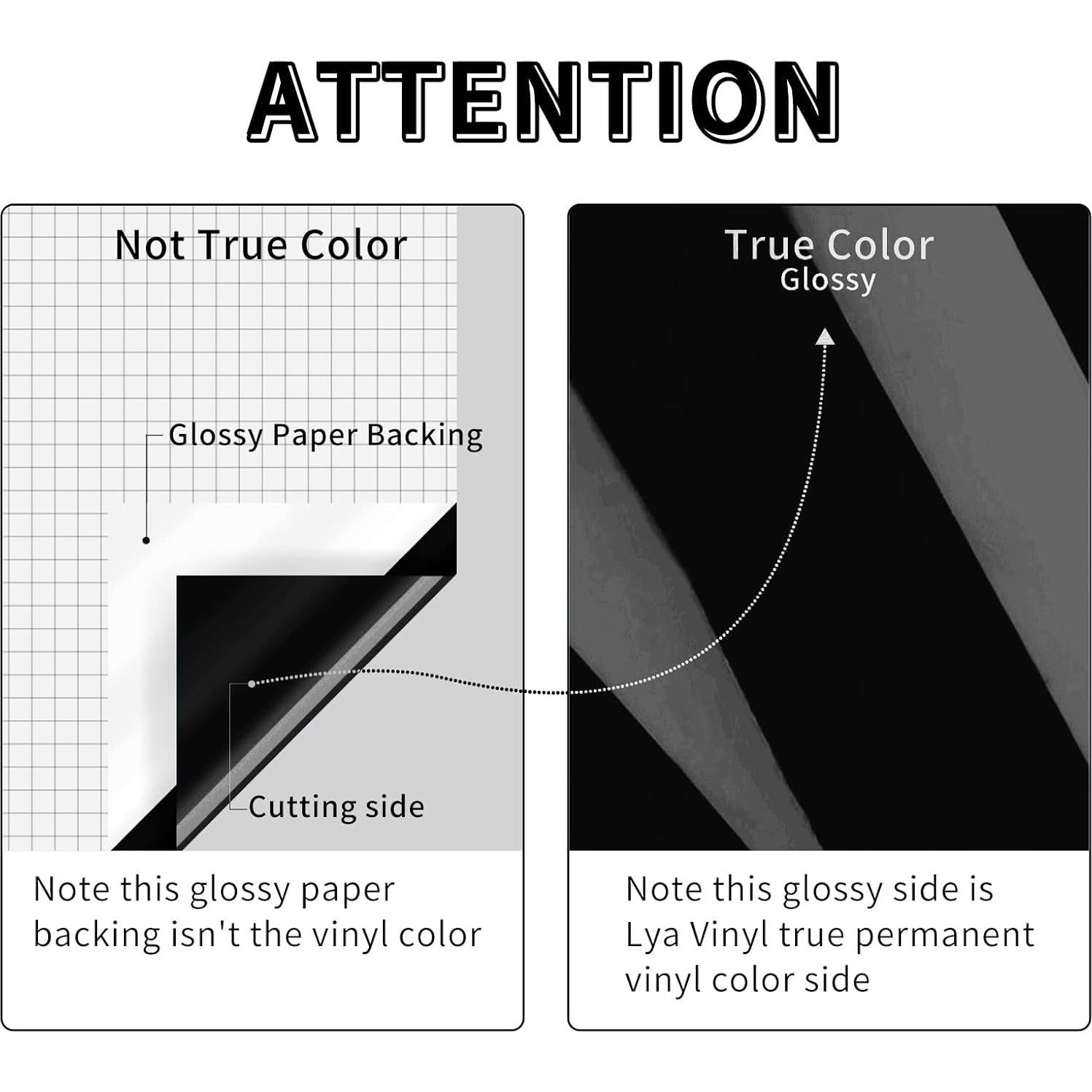 Vinilo Permanente Lya 12 Hojas 30.48cm Rojo Brillante