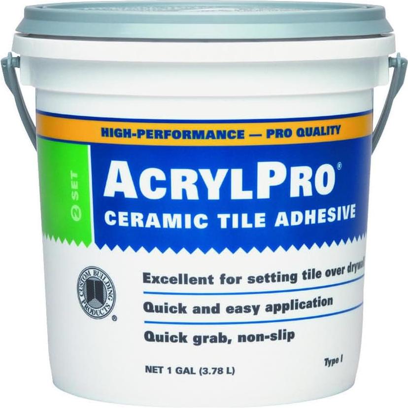 Adhesivo AcrylPro para Azulejos Cerámicos CUSTOM 1 Galón