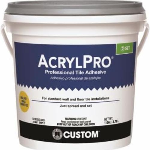 Adhesivo AcrylPro para Azulejos Cerámicos CUSTOM 1 Galón