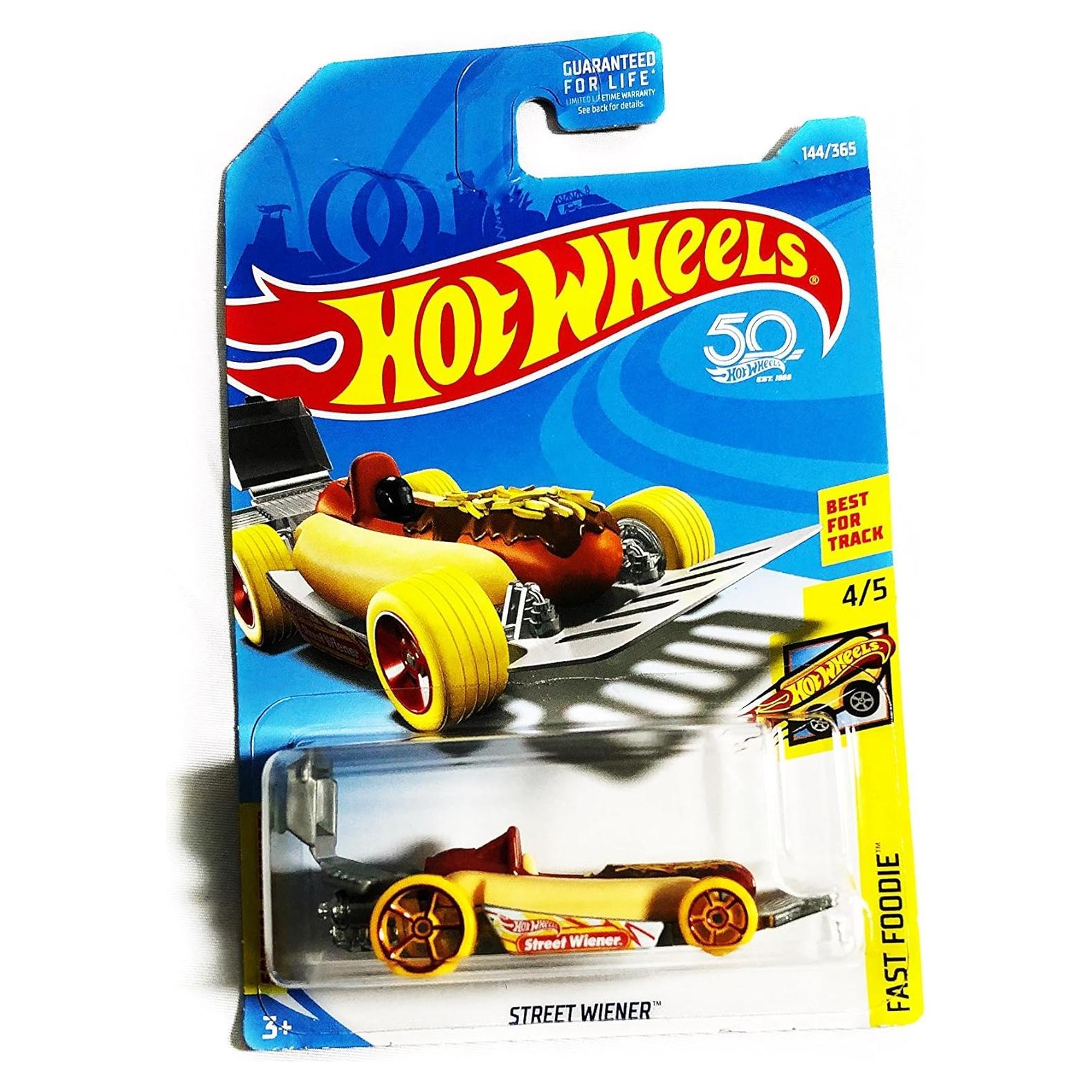 Hot Wheels 2018 Salchichón 1:64 Comida Rápida 50 Aniversario
