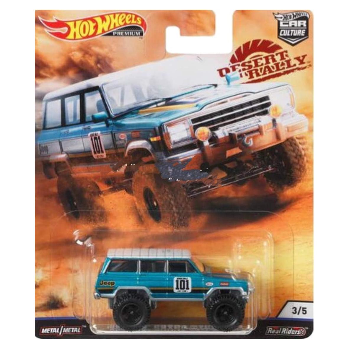 Hot Wheels Jeep Wagoneer 1988 a Escala 1:64 - Mattel