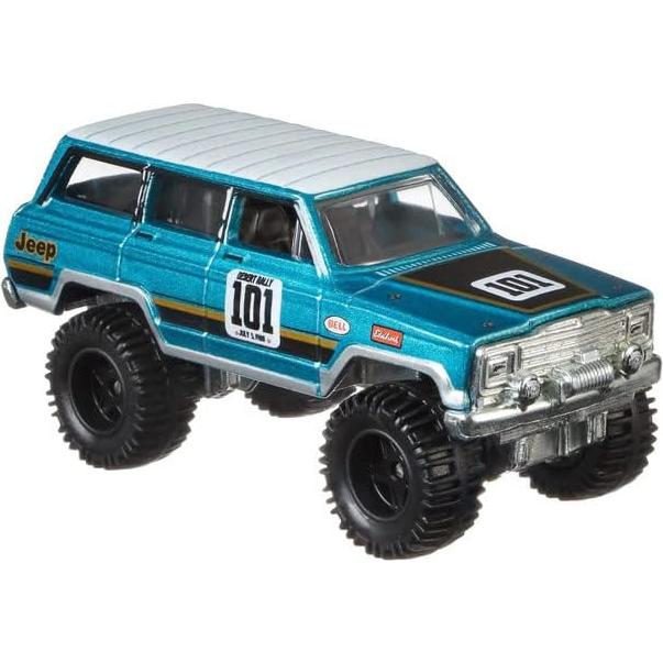 Hot Wheels Jeep Wagoneer 1988 a Escala 1:64 - Mattel