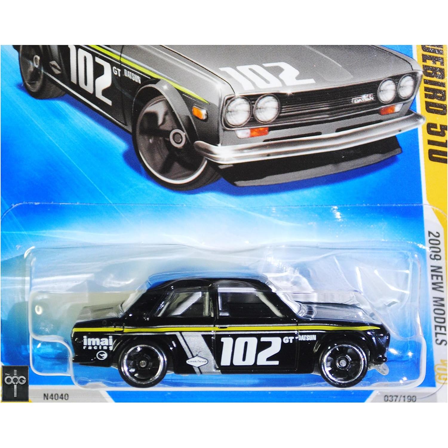 Hot Wheels Datsun Bluebird 510 2009 1:64 Metal Coleccionable