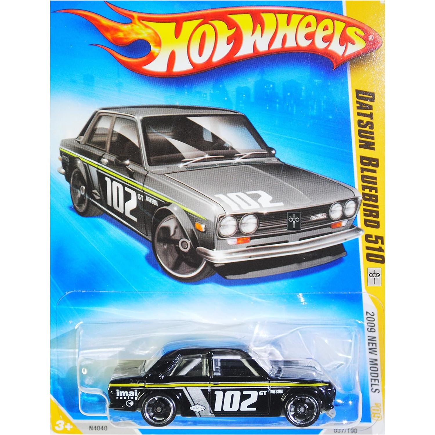 Hot Wheels Datsun Bluebird 510 2009 1:64 Metal Coleccionable