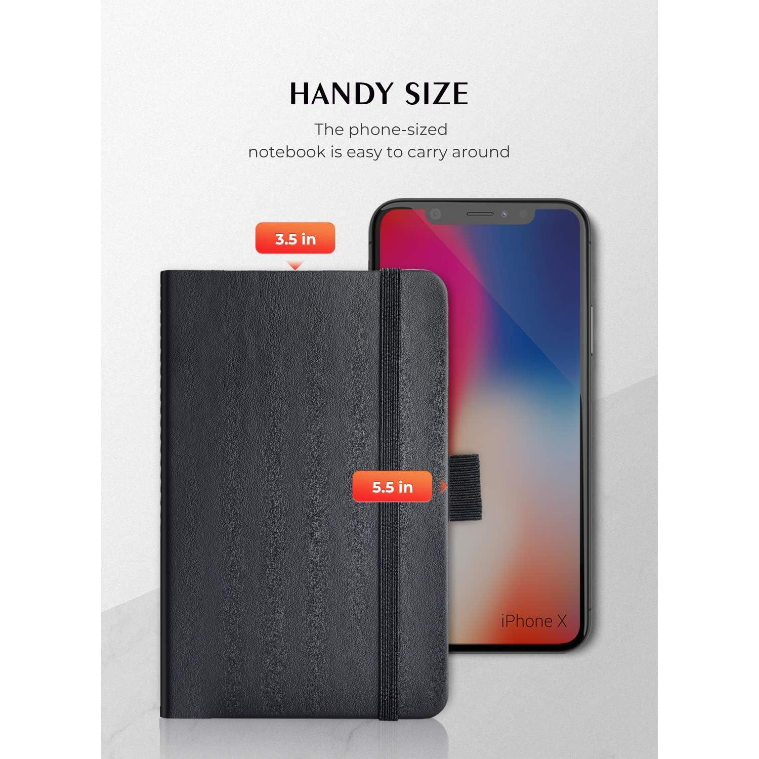 Cuadernos de Bolsillo AISBUGUR - Paquete de 8, 320 Páginas