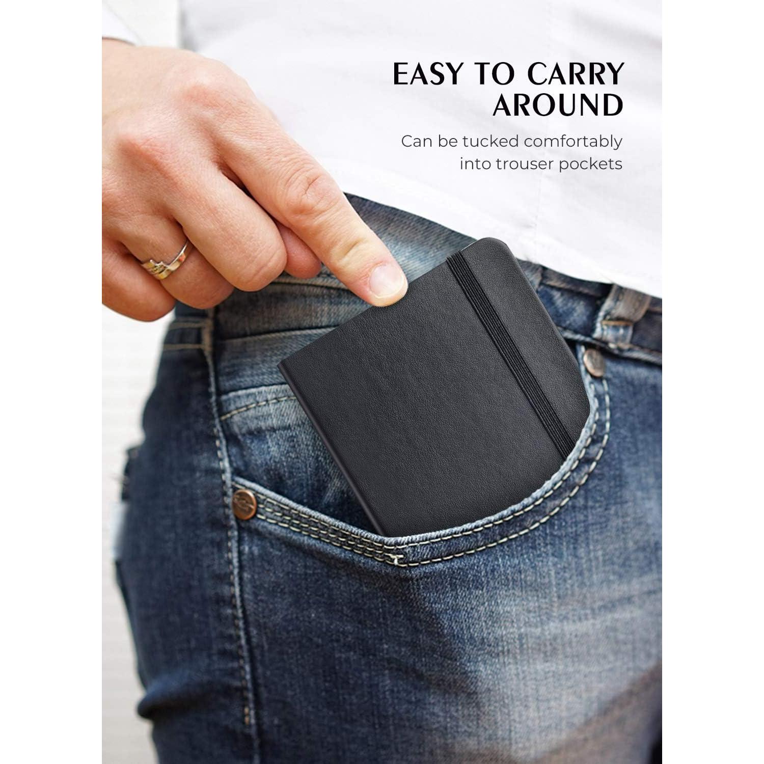 Cuadernos de Bolsillo AISBUGUR - Paquete de 8, 320 Páginas