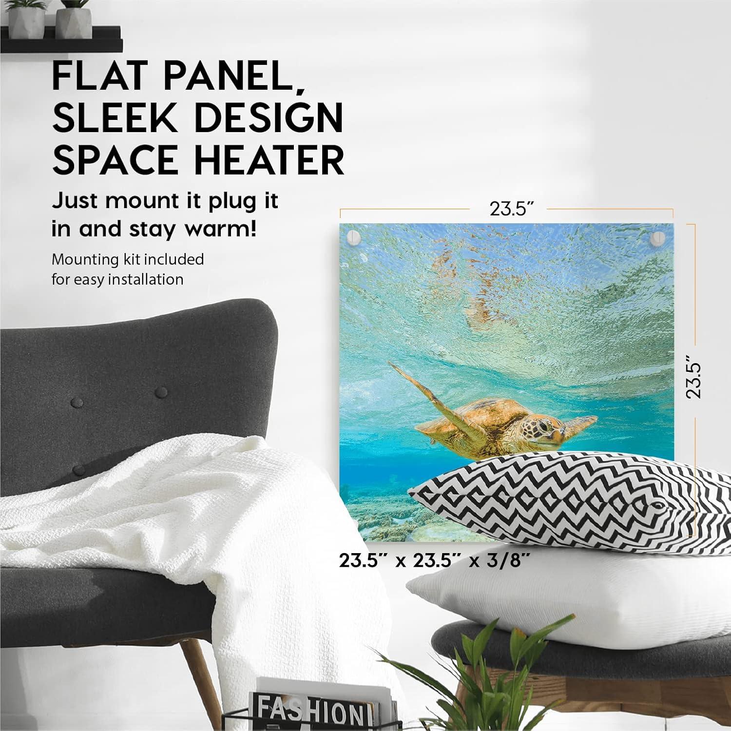 Calefactor de Pared EconoHome 400W con Termostato - 11.15 m²