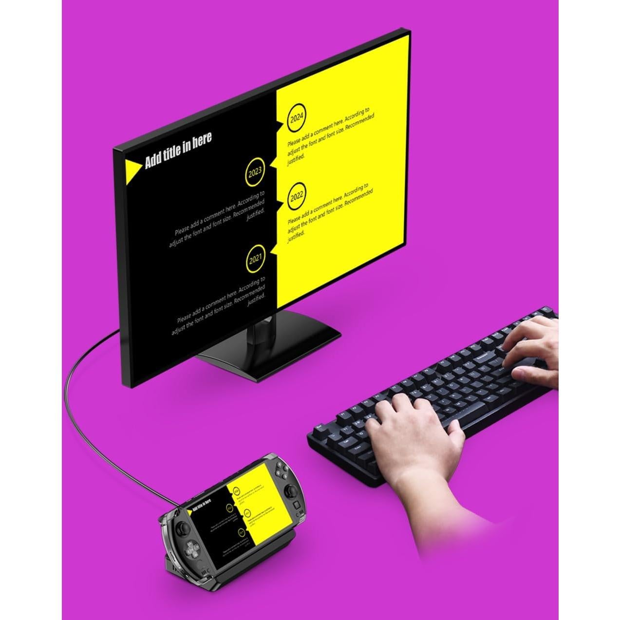 Consola de Juegos Portátil GPD Win 4 6" 1080P 32GB 2TB Negro